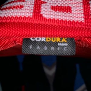💲Supreme Red Waist Bag Model (SS18)💲